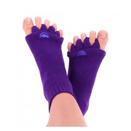 Happy feet - adjustačné ponožky purple, l / m