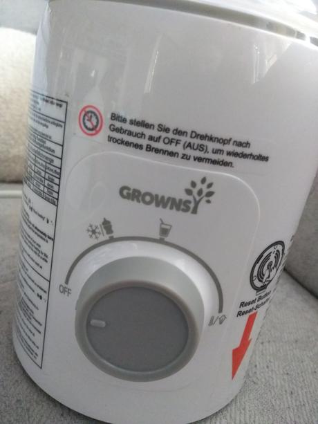 Ohrievač a sterilizátor fliaš,