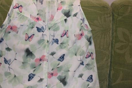 Letná ľahká blúzka, h&m,s