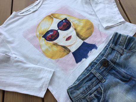 Tričko tvár zara 134, zara,134