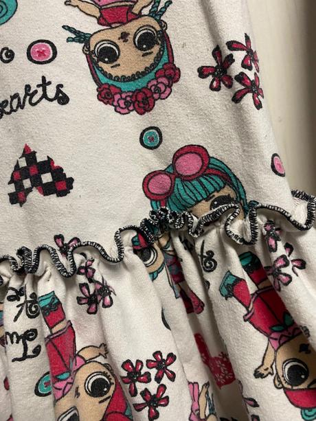 Bavlnené šaty lol, 122