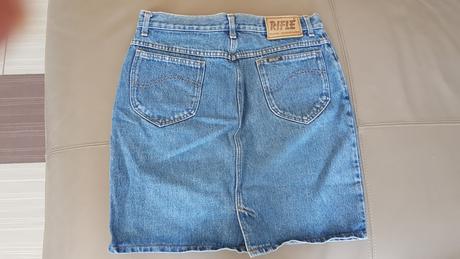 Riflová sukňa, rifle,m