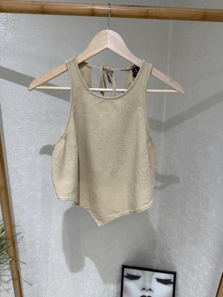 Lanovy top vero moda, vero moda,m