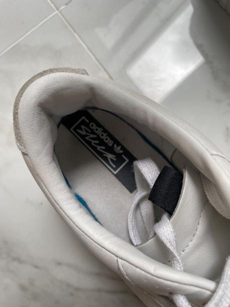 Predám biele kožené tenisky adidas sleek / white l, adidas,38