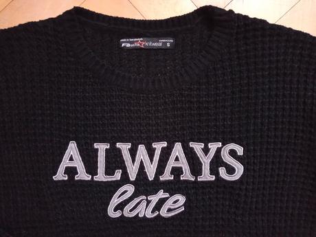 Pletený pulóver, new yorker,s