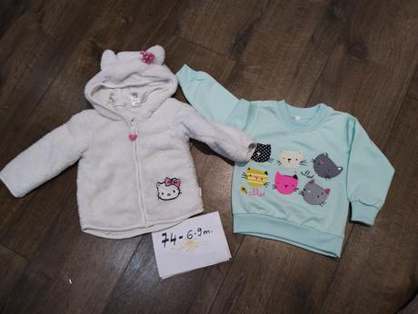 Hm macková mikina, h&m,74