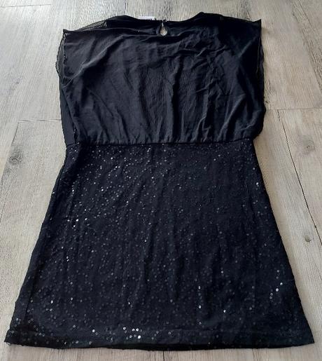 Šaty s flitrovanou sukňou, yigga,146