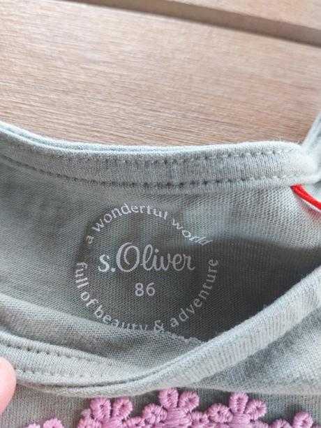 Dievčenské tričko, s.oliver,86