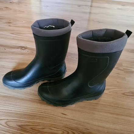 Gumáky s teplou vložkou, decathlon,39