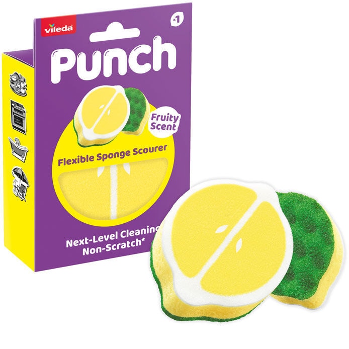 Vileda hubka PUNCH Lemon