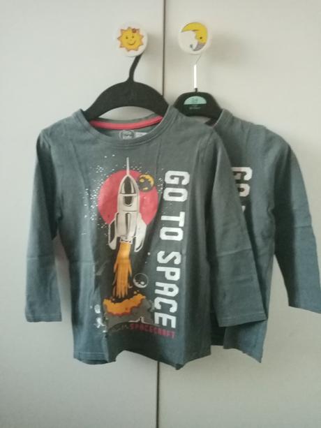 Tričká 110/116, h&m,110