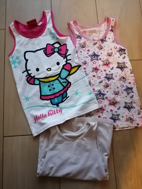 Bavlnené tielko hello kitty, sanrio,116
