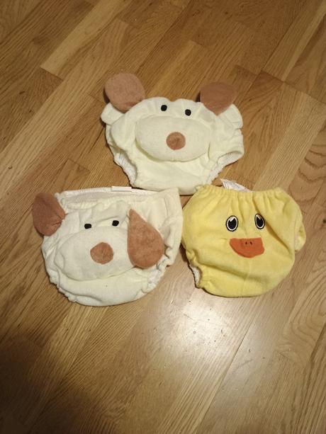 Kapsové nohavičky, vkladačky -viac ako 120ks, 