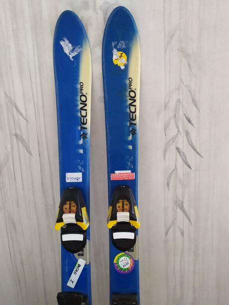 Lyže + lyžiarky technopro, 80-89 cm