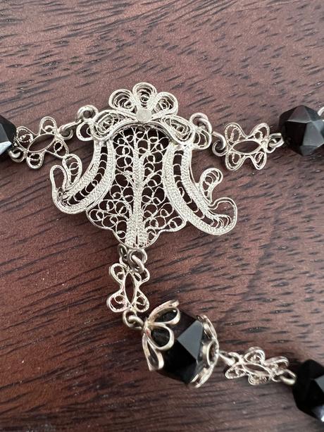 Starožitný ruženec z 19.stor., 