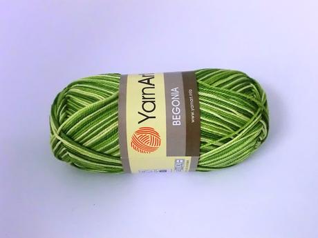 Yarnart begonia - rôzne odtiene, 