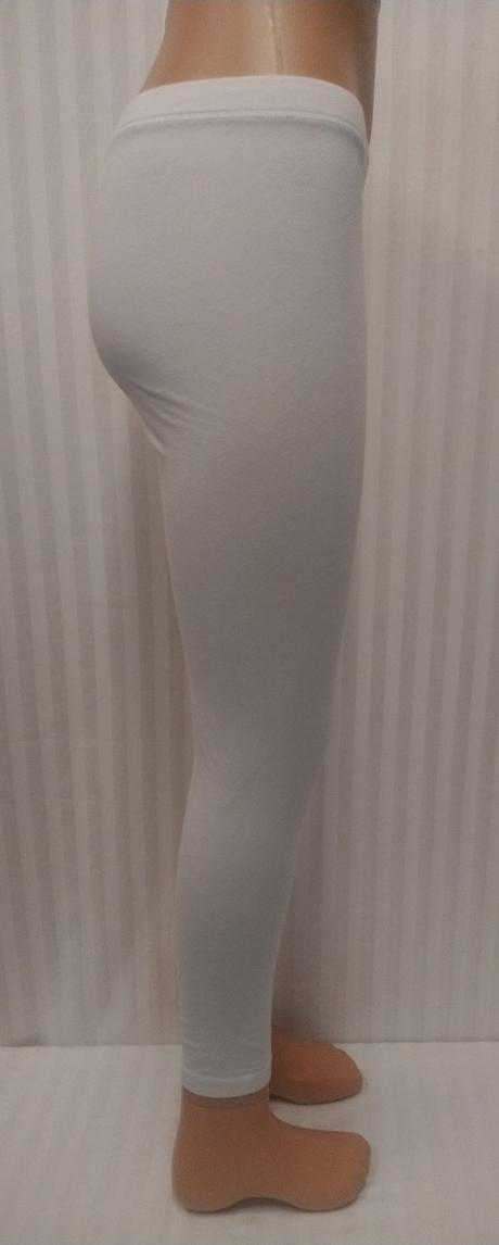 Dámske biele elastické legíny, puma, l, puma,l