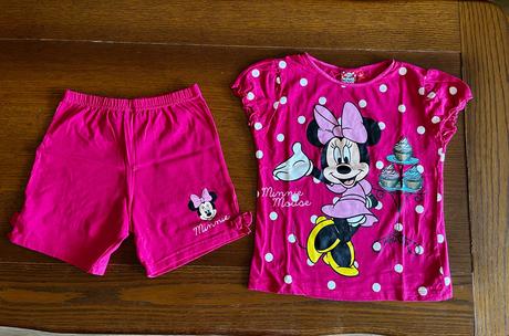 Letné pyžamko minnie mouse 122/128, disney,122