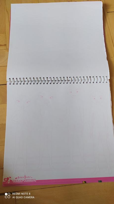 Návrhársky zošit svadba snov fashion angels, 