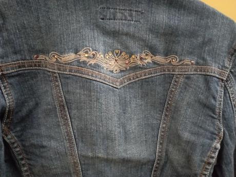 Krátka riflová bunda, m