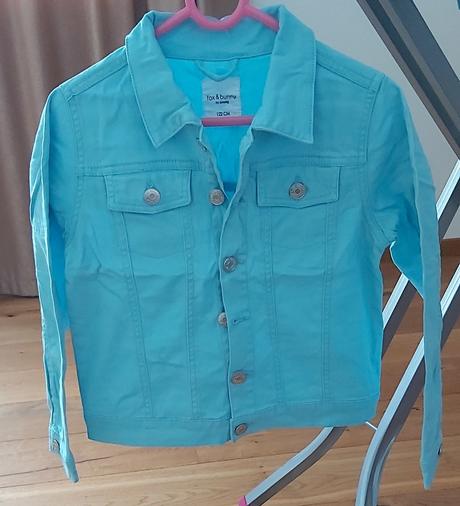 Dievčenská rifľová bunda, fox & bunny,122