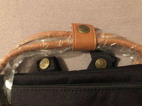 Batoh fjällräven kanken čierny s hnedými prvkami, fjällräven