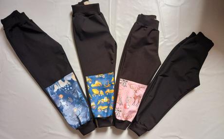 Softshellove nohavice s fleecom, 86 - 158