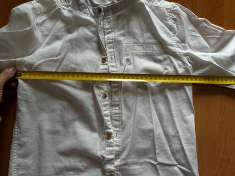 Košeľa s podielom ľanu, h&m,128