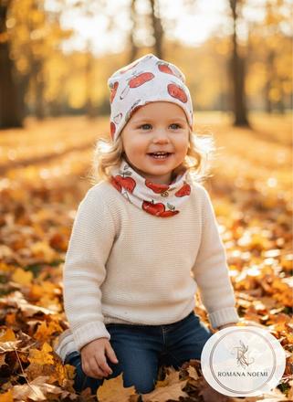 Ciapka a nakrcnik jablcka 3-5 ročne deti, 48