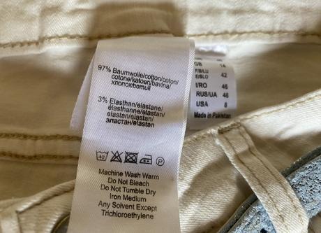 Capri nohavice s opaskom v. 40, 40