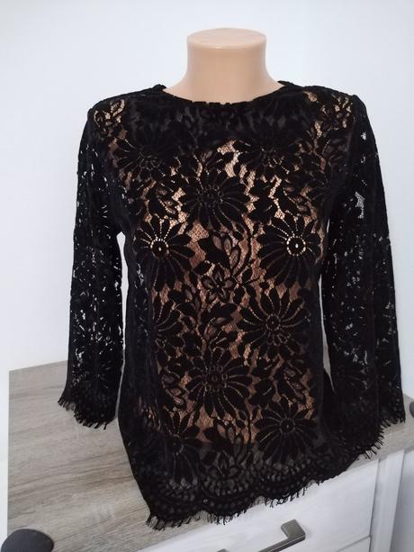 Krajkove elegantný top s,m, reserved,m