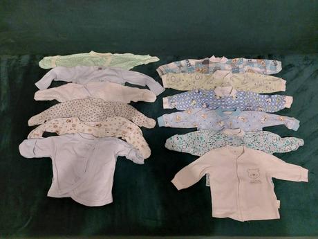 Veľký balík oblečenia pre chlapčeka do 12m, 50–62