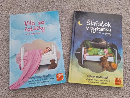 Knihy - škriatok v pyžamku a víla zo šatôčky, 