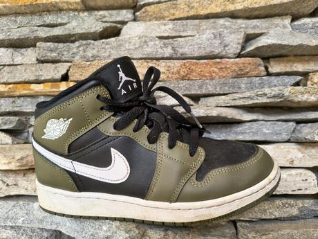 Detské tenisky air jordan 1- mid, veľ. 37,5, air jordan,37
