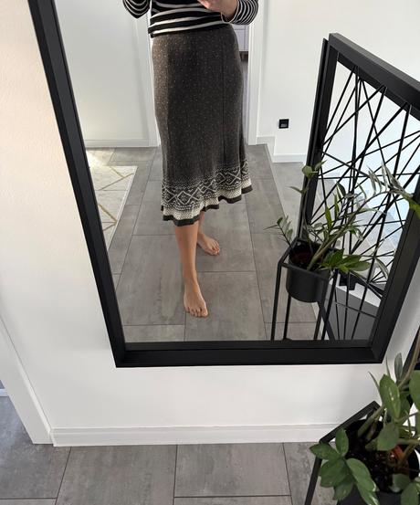 Midi sukňa na zimu, 38