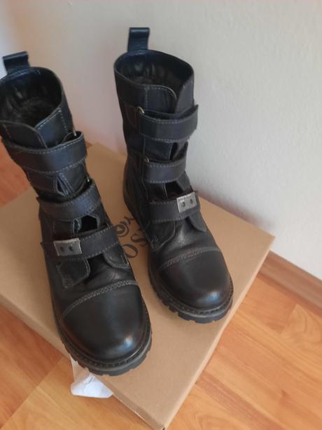 Chlapcenske kozene čižmy vysoké 2x, lasocki,35