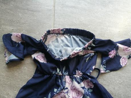 Kvetované ľahké šaty v86-92, 1r., 86