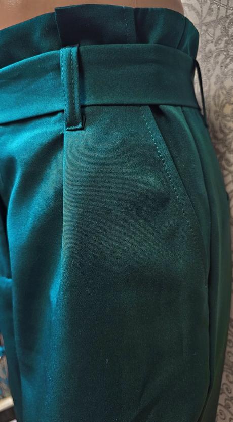 Elegantné nohavice s opaskom, 36