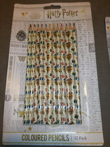 Harry potter farebne pastelky + gumy nau22, 