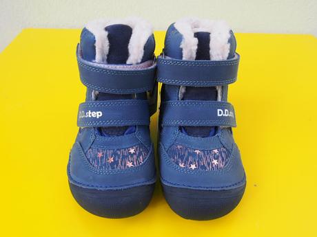 Detské kožené zimné barefoot topánky ddstep 063, d.d.step,25 / 26 / 29 / 30