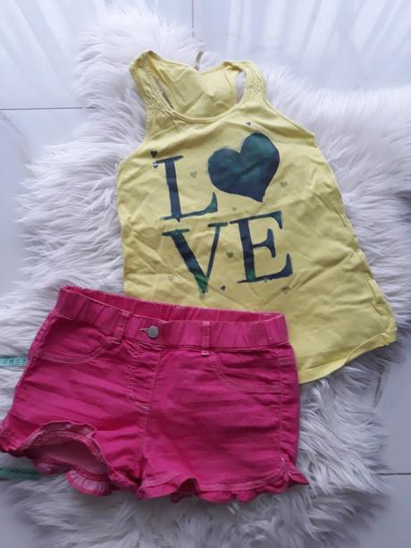 Benetton sortky a tielko, benetton,152