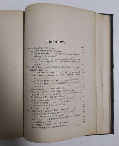 Maria-kongregacziok tortenete 1898, 