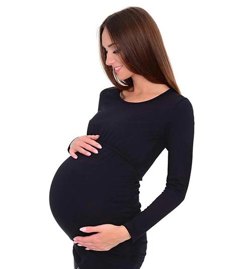 Tričko kojo / tehotenské - dlhý rukáv, l / m / s / xl / xxl