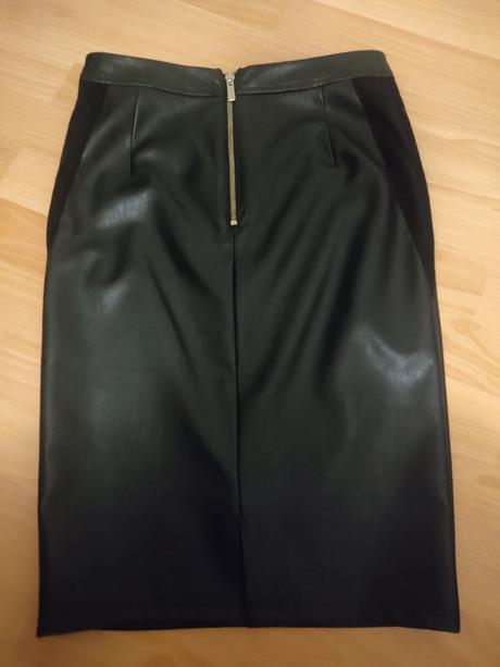 Koženková sukňa, f&f,34
