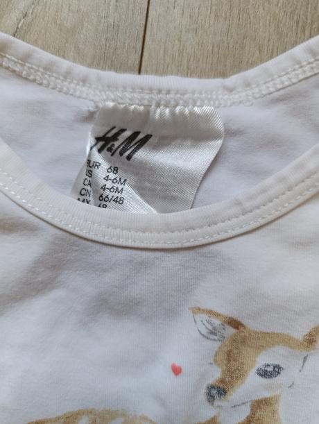 Body srnka, h&m,68