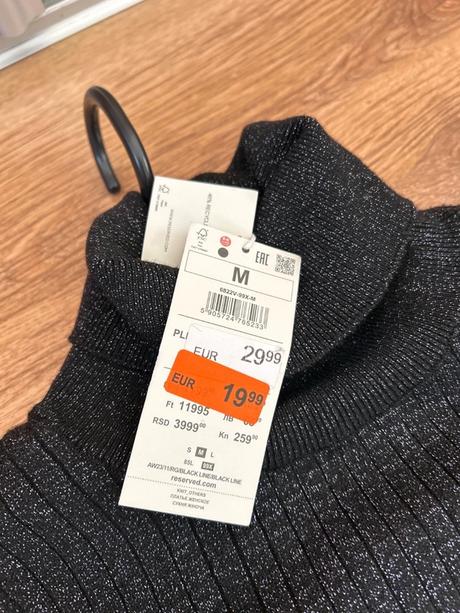 2x nenosené svetrikove šaty s a m, reserved,s