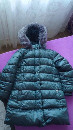 Next úžasná veľmi dobre zateplená zelená bunda, next,128