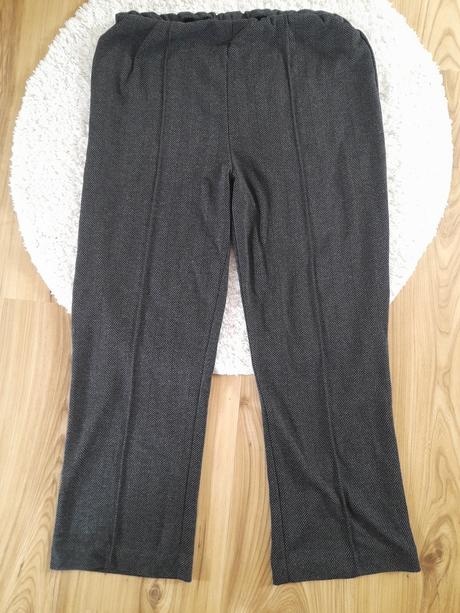 Siroke nohavice v pase guma, bonmarché,l