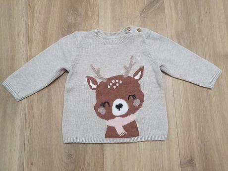 Sveter hm so srnkou, h&m,68