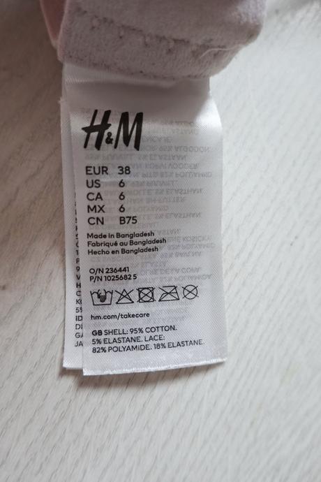 Podprsenka na kojenie h&m, 75,b